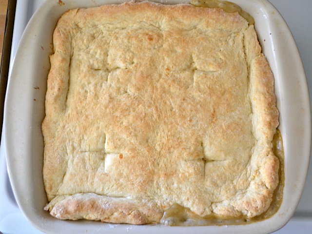 Bake pot pie