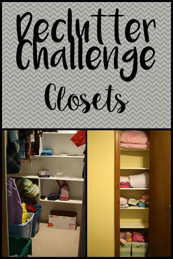 91 Day Declutter Challenge–Closets