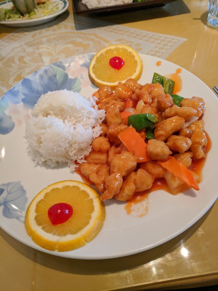 Sweet and sour chicken