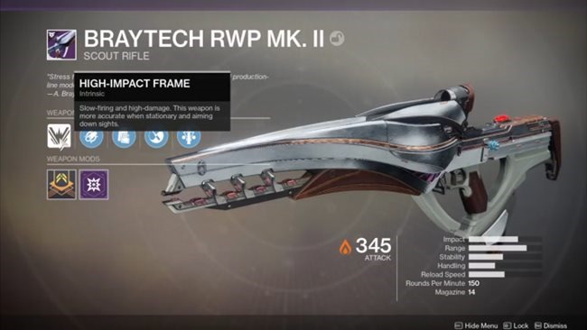 Destiny 2: Warmind DLC ? So kommen Sie zum geheimen einzigartigen RWP Scout Rifle (Polaris Lance Exotic Guide)