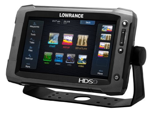 Lowrance 000-10770-001 HDS-9 Gen2 Touch with 9-Inch LCD Touchscreen, Multi-Function Display, Plotter and Built-In Depth Sounder, No Transducer