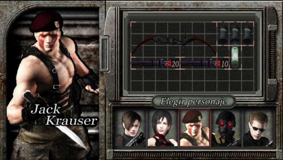 Menu Mercenarios HD (NEGAARMAX) + Pack Versión HQ de Resident Evil en español e ingles Game+2012-07-30+00-23-48-90