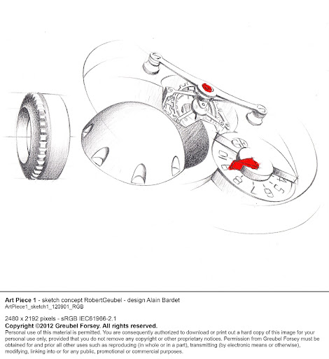 Greubel & Forsey présentent la co-création Art Piece 1 ArtPiece1_sketch1_120901_RGB