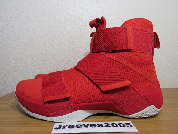 This Red Nike LeBron Soldier 10 SFG Lux Was Phantom Released