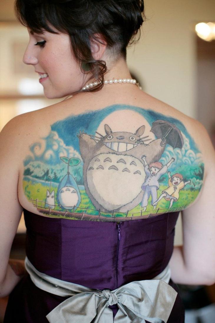 Totoro Tattoo, Wedding Style