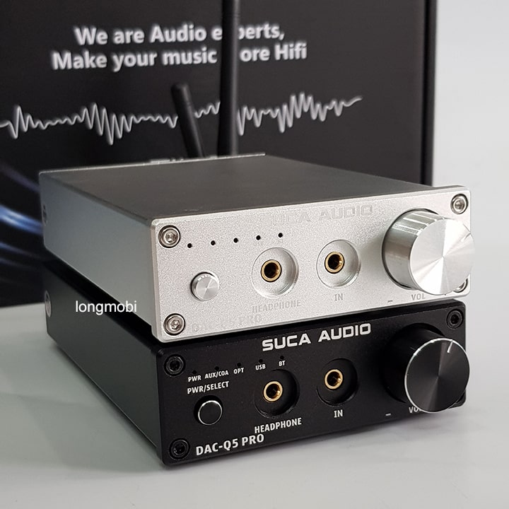 Suca Dac Q5 Pro V2 aptX Dac Nghe Nhạc Bluetooth 5.0 Model 2023