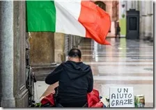 Rischio povertà per 18 milioni di persone