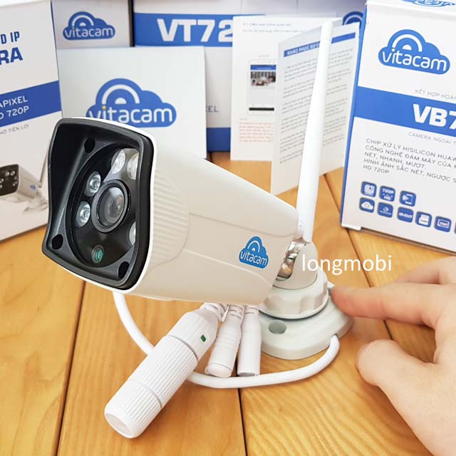 Lap dat camera ip ngoai troi vb720