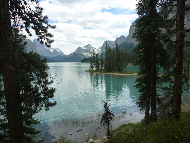 Jasper. Cañón Maligne, lagos Medicine, Maligne,  Patricia y Pyramid. 6 de Julio - LAS ROCOSAS DE CANADA. YELLOWSTONE Y GRAND TETON. (32)
