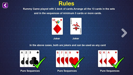 Rummy offline King of card game screenshots 4