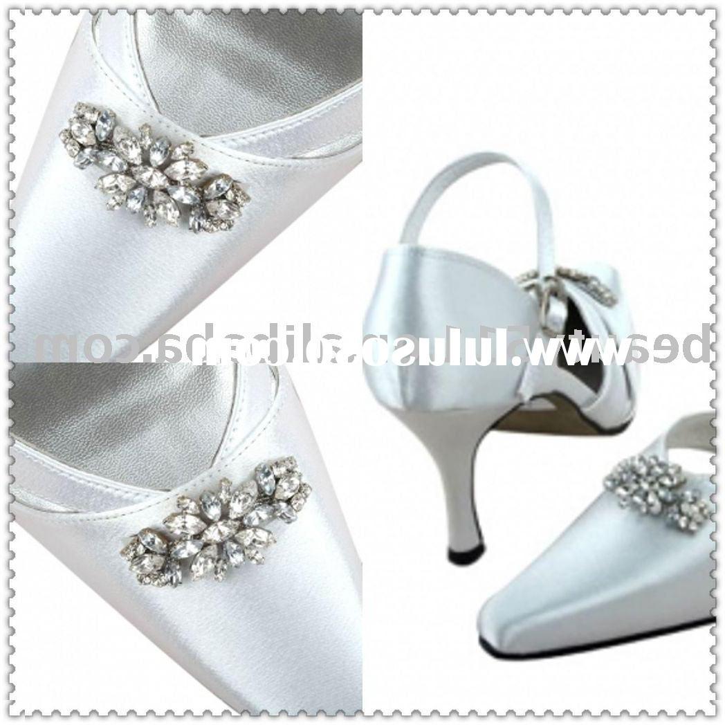 2011 new designer boutique couture custom wedding shoes BWS-035