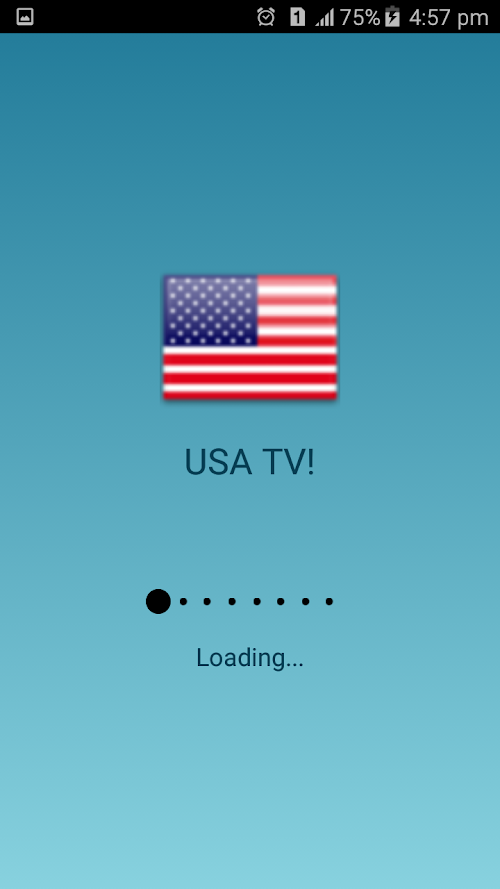 Android application USA TV! screenshort