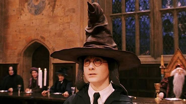 Quiz Harry Potter Chapéu seletor de Hogwarts - SN Botons