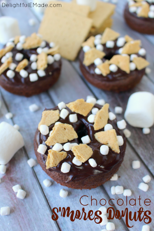 Chocolate-Smores-Donuts-DelightfulEMade-vert3-wtxt-683x1024