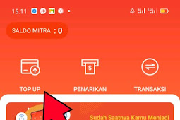 Cara Top Up Saldo Mitra Shopee melalui Aplikasi i-Saku Indomaret