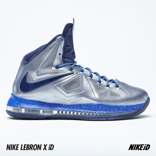 New Nike LeBron X iD Samples Atomic Green amp SilverNavy