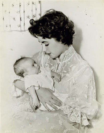 Elizabeth Taylor & Michael Wilding, Jr