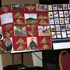 Click to Expand Some quilts depicting Gleaves scenes on display in the room