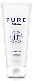 PURE by Gillette Soothing Shave Cream with Aloe