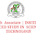 Research  Associate | INSTITUTE  OF  ADVANCED STUDY IN  SCIENCE AND TECHNOLOGY