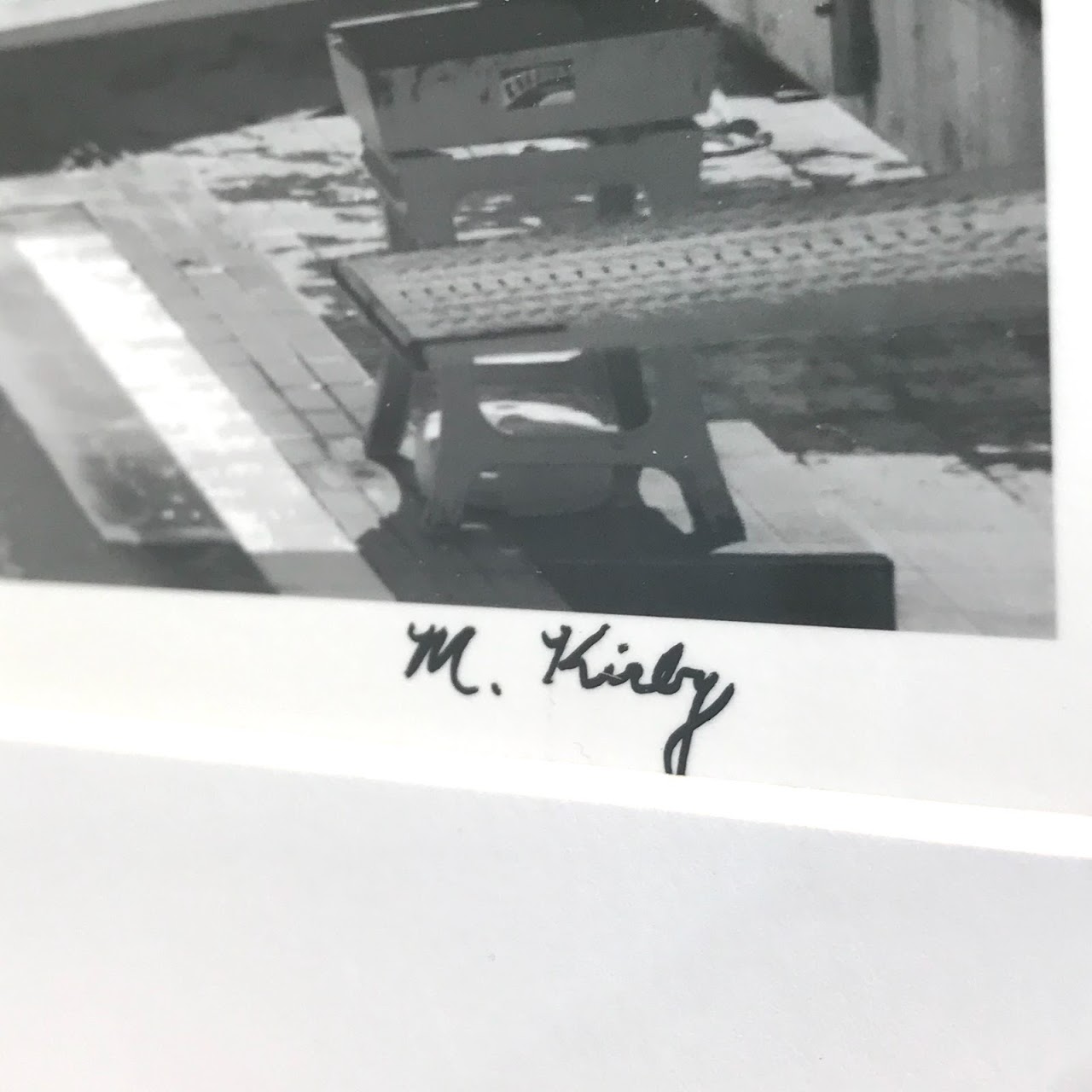 M. Kirby Signed Photograph