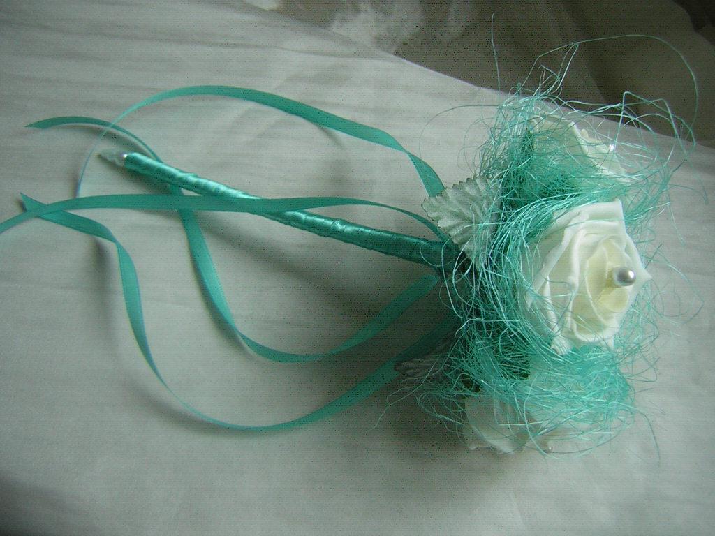 turquoise and aqua wedding