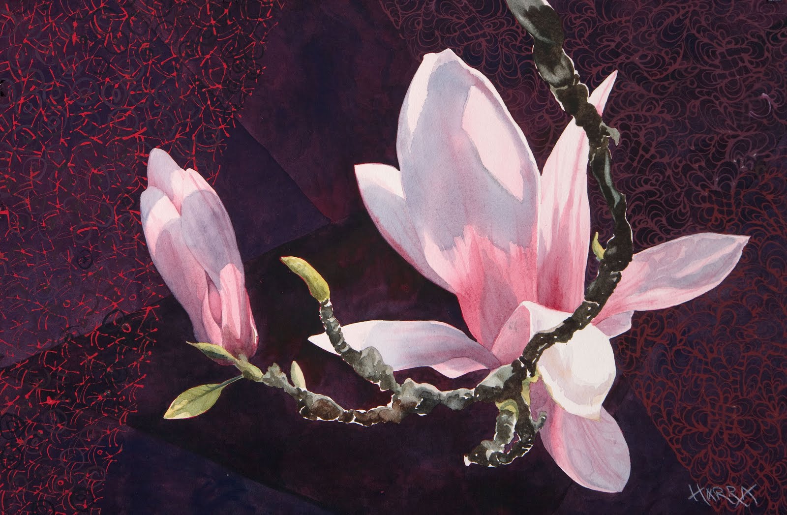 Magnolia+Tapestry by Katherine Harra (With images