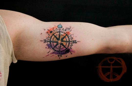 compass tattoo