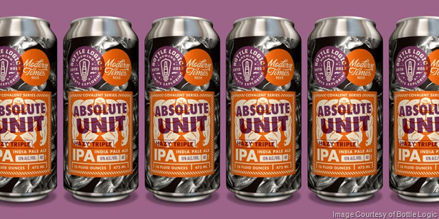 Bottle Logic / Modern Times Collaboration Absolute Unit Can Release Details