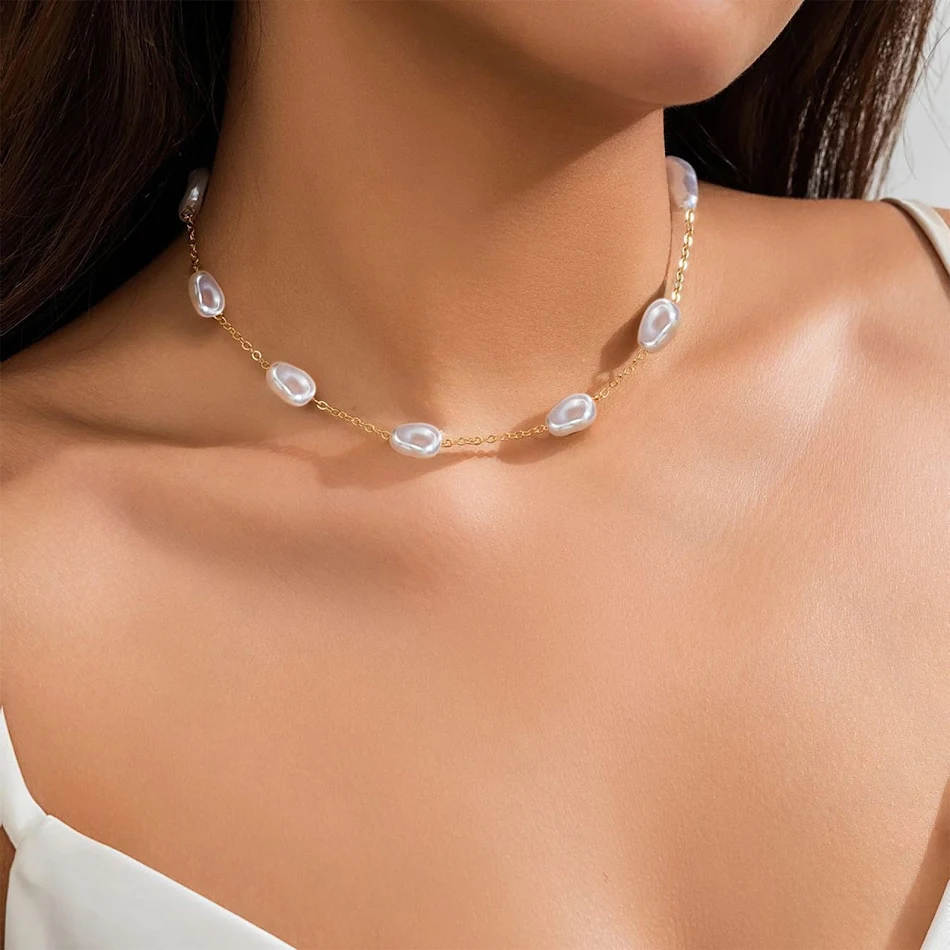 Collar de perlas Fashion Commuter nuevo para el viajero moderno. Elegancia y estilo en cada trayecto. Perfecto para el día a día.