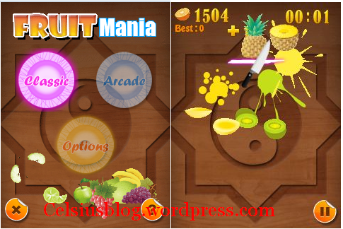 [Game Java] Fruit Mania [By Cellulup]