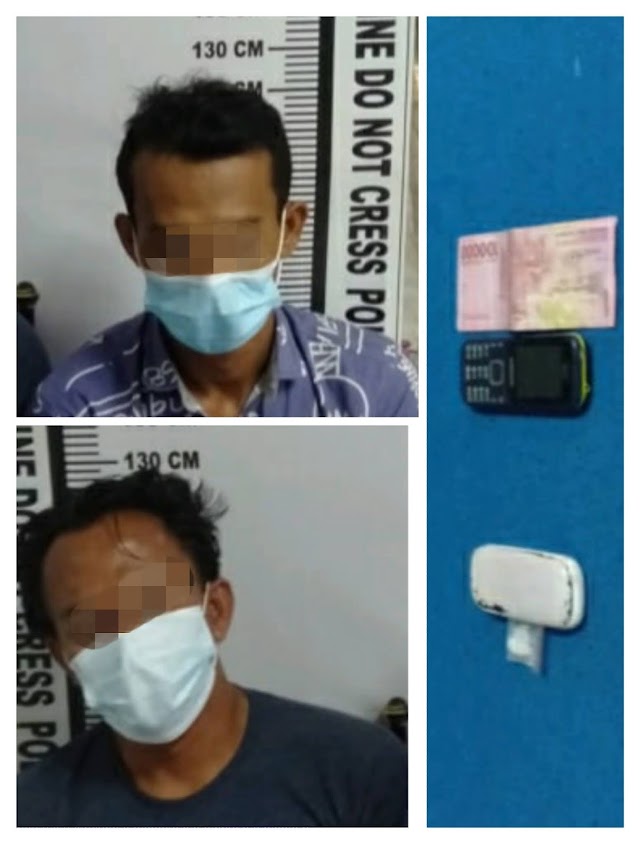 Gegara Shabu 1.20 Gram, Debok dan Rabat Harus Beeurusan Dengan Polisi