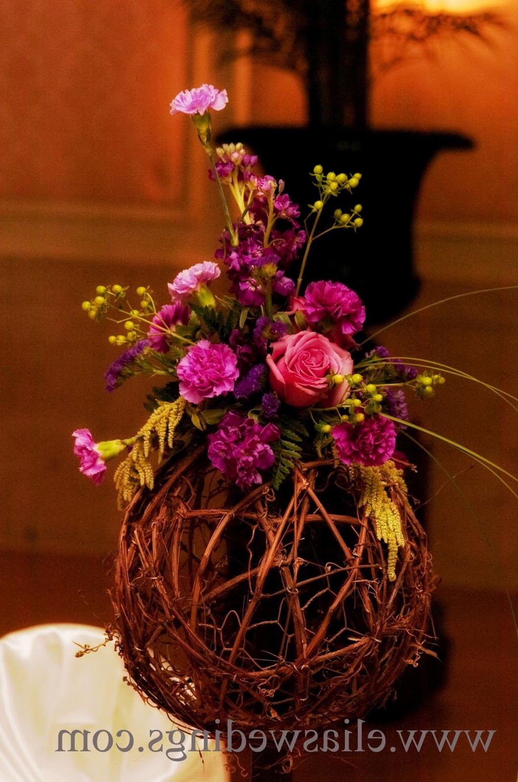 wedding floral arrangement