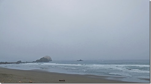 Pacific Ocean along highway 101 south of Crescent City