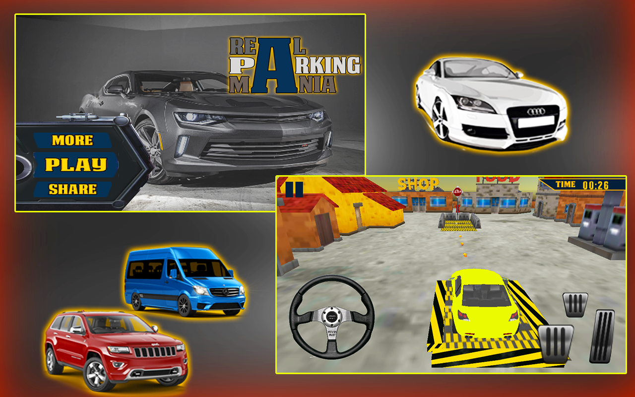 Real Parking Mania 3D Android Apps On Google Play