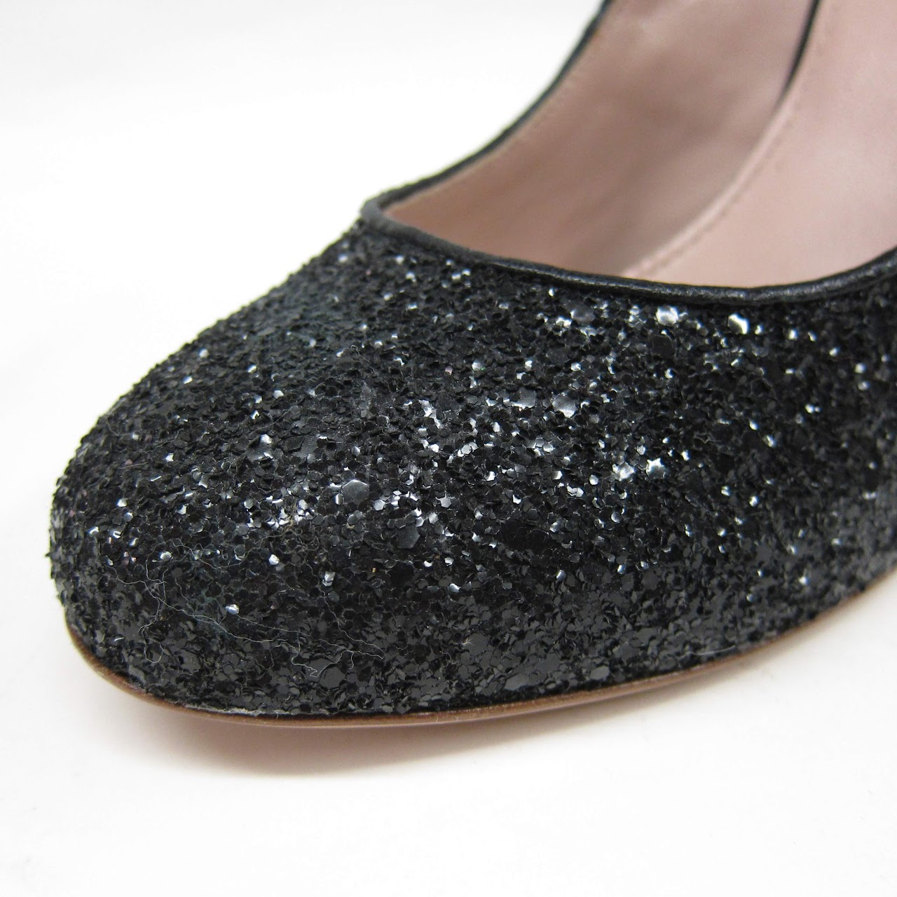 Miu Miu Glitter Mary Janes