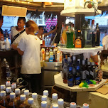 the beach bar at Yuigahama Beach in Kamakura, Japan in Kamakura, Japan 