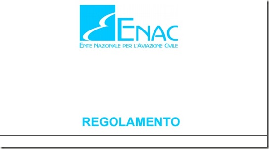 regolamento ENAC edizione 2