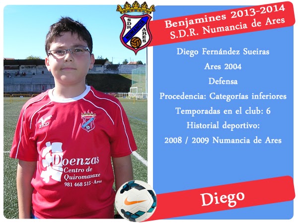 ADR Numancia de Ares. DIEGO