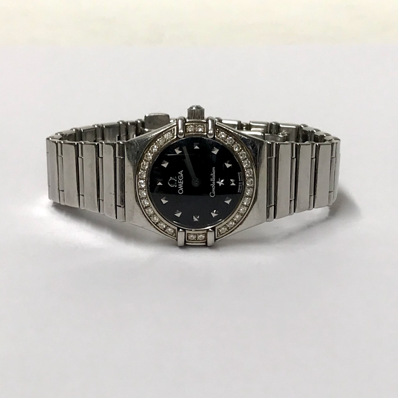 Omega Constellation Diamond & Steel Watch