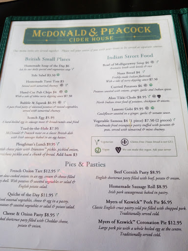 Pub «McDonald & Peacock Cider House», reviews and photos, 38 N Division St, Peekskill, NY 10566, USA