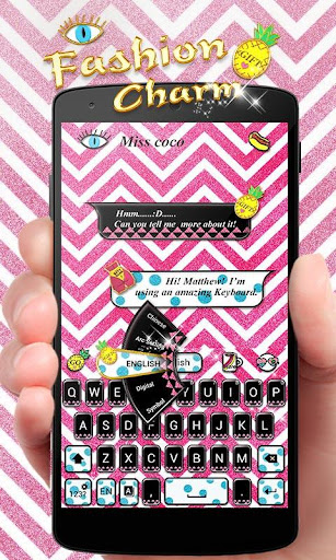 Fashion Charm GO KeyboardTheme