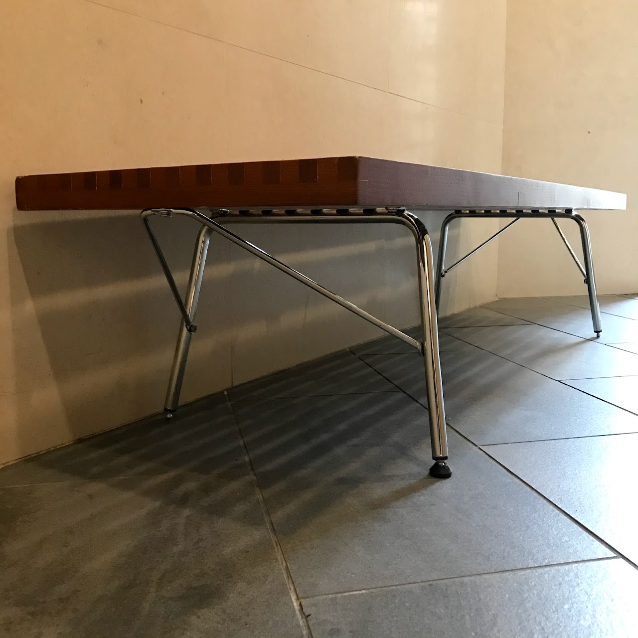 Modern Slat Bench #1