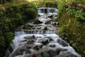 Flowing creek, Takino Shrine