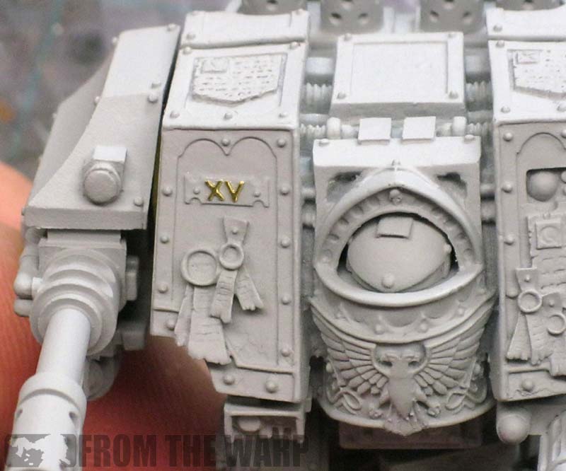 How to add brass etch to a model