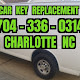 Car Key Replacement Charlotte Nc