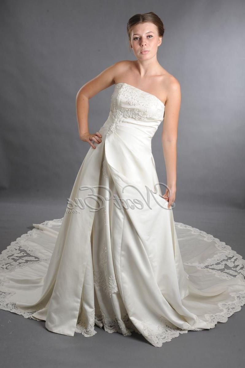 Strapless Wedding Gown