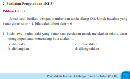 40++ Kunci jawaban pjok kelas 8 halaman 66 ideas