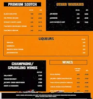 Distillery menu 1