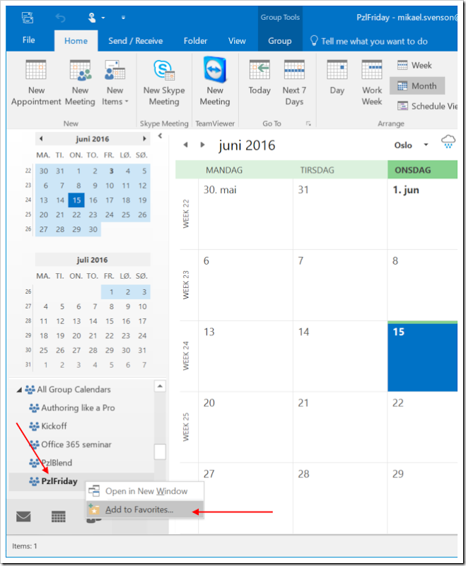 Add A Calendar In Outlook Customize and Print